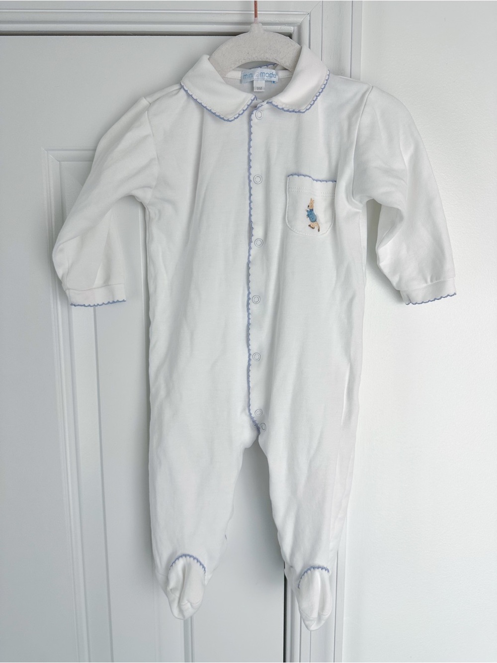Mini La Mode sleeper blue bunny 9m